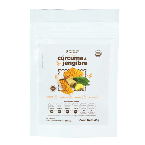 Cápsulas de Cúrcuma & Jengibre